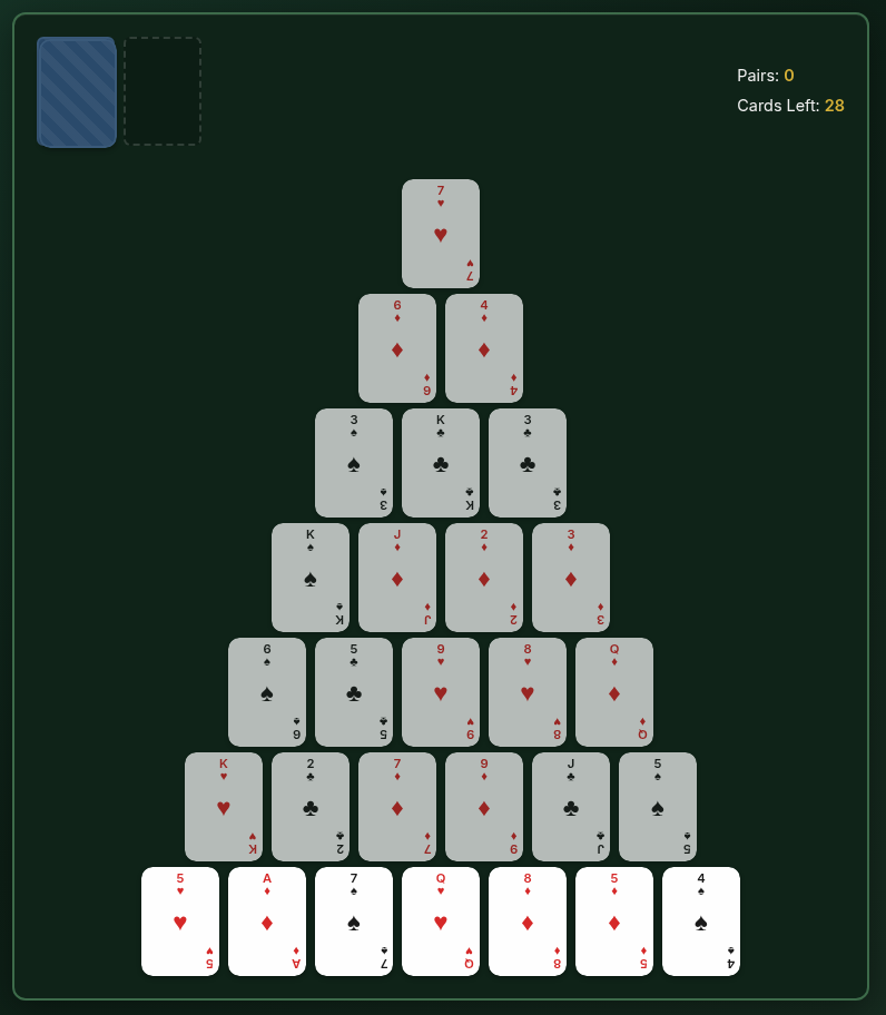 Pyramid Solitaire